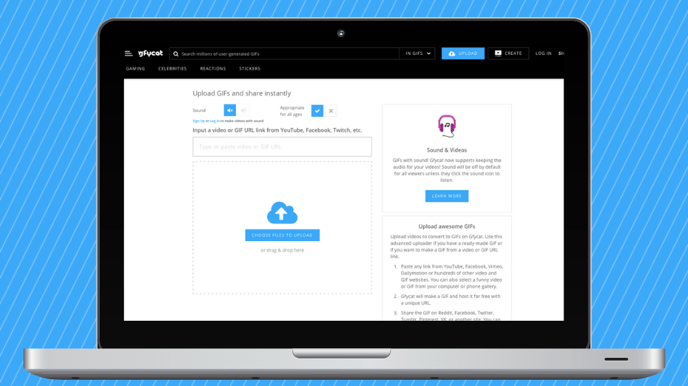 Gfycat, kullanıcıların ısrarıyla sesli GIF özelliğini yayına aldı