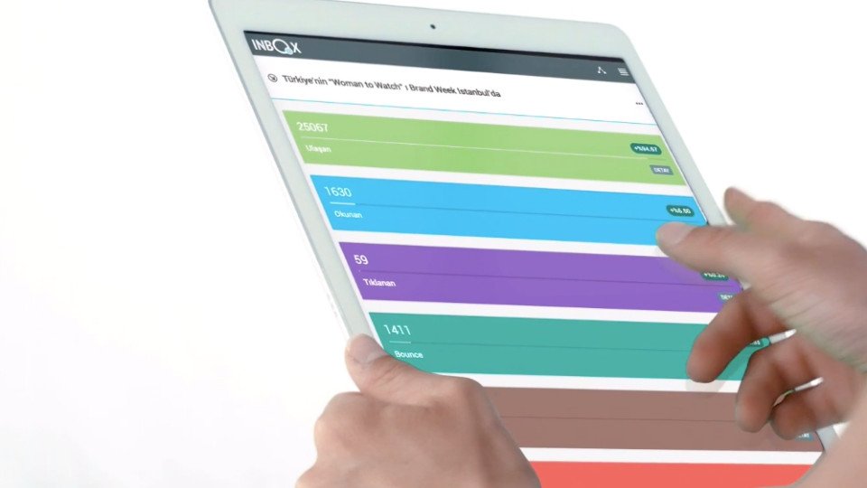 E-posta servisi INBOX, yeni ürünlerine dair rakamları paylaştı