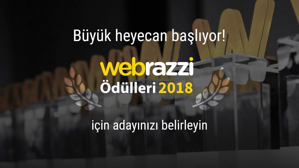 Webrazzi Ödülleri 2018 için aday belirleme süreci başladı!