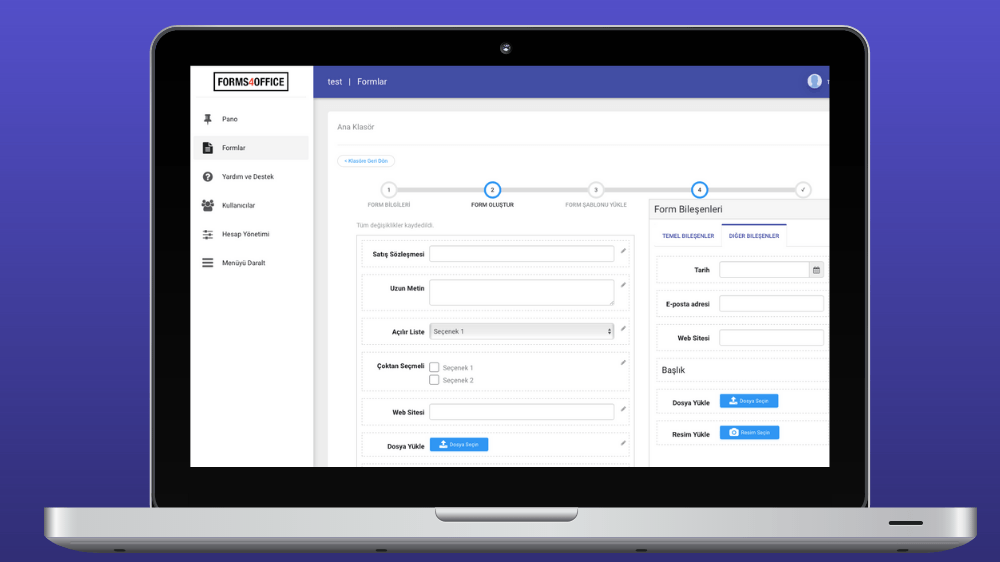 Forms4office kurumsal dosyalarınızı formlara dönüştürüyor