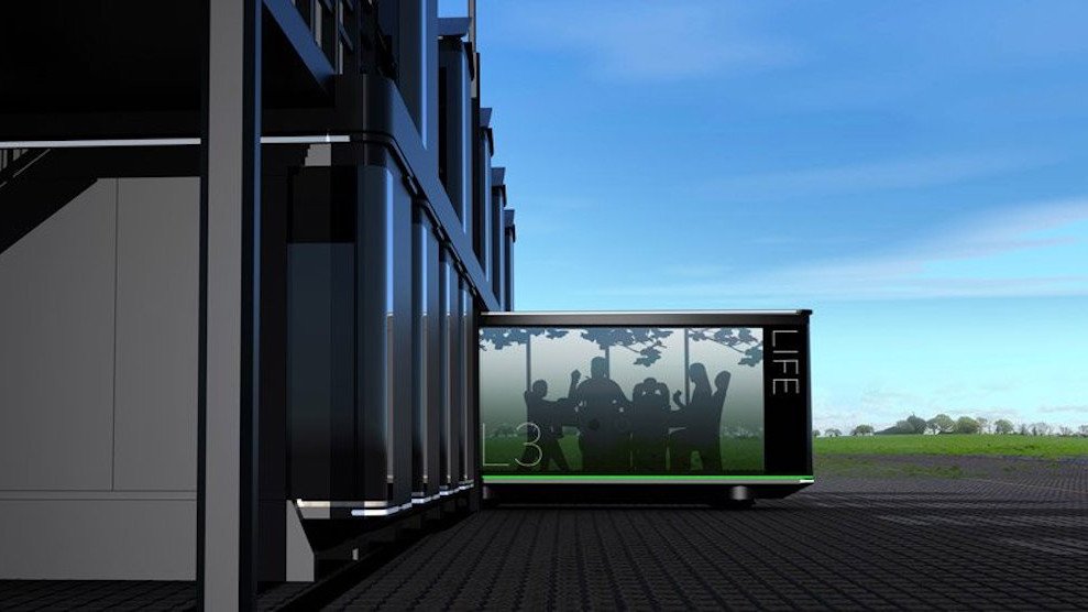 Yaşamı mobilitiye taşıyan kapsüller: Docking House