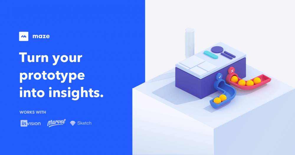Tasarımlarınızı kodlamadan test etmenize imkan sağlayan araç: Maze
