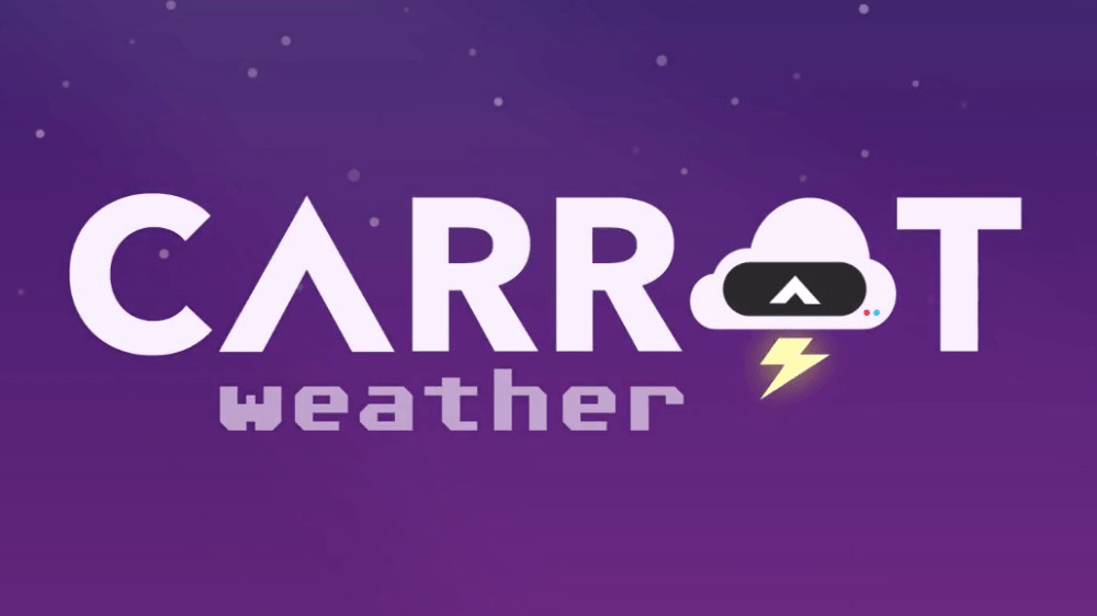 Carrot Weather: Olağanüstü özelliklere sahip hava durumu uygulaması