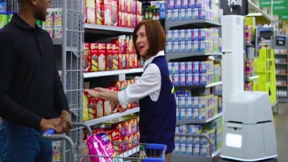 Walmart,  mağazalarındaki yüzlerce işi robotlara devrediyor