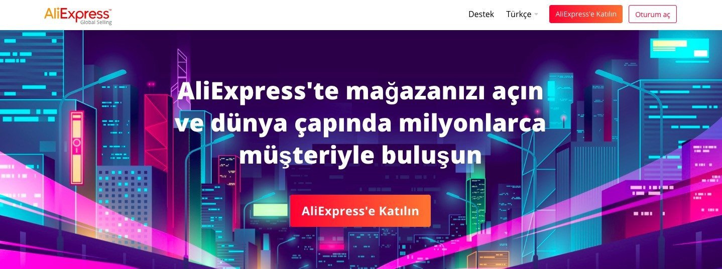 Aliexpress satıcıları