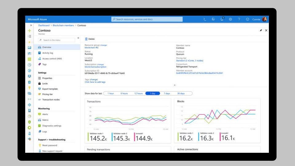 Microsoft, Azure Blockchain servisini kullanıma sundu