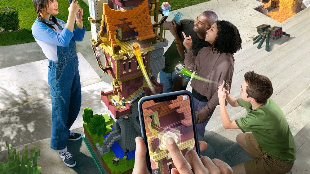 WWDC 2019'da Minecraft Earth ile Apple'ın AR yetenekleri sergilendi