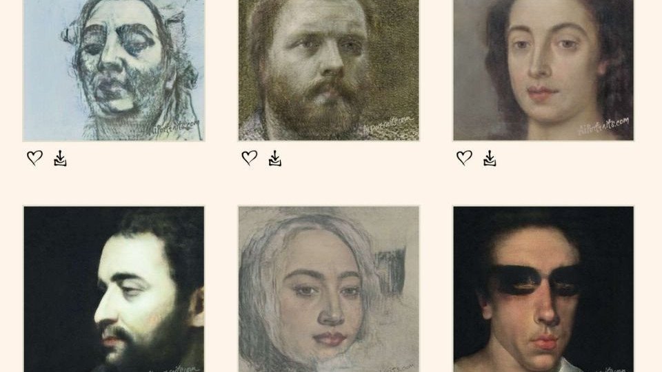 Selfie'leri klasik portrelere dönüştüren yapay zeka tabanlı platform: AIPortraits