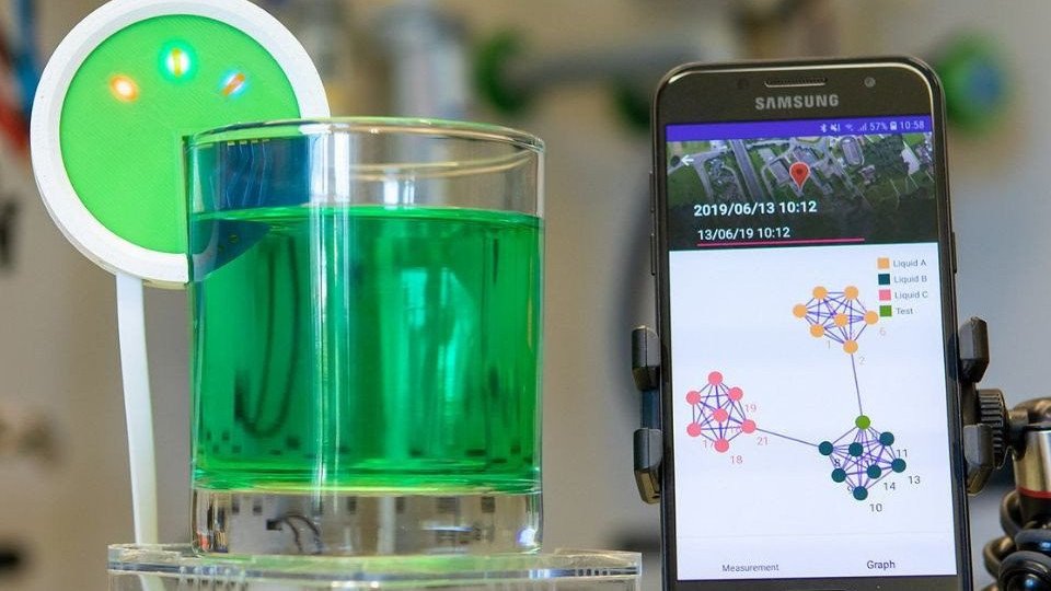 IBM, sıvıları tatmaya yarayan 