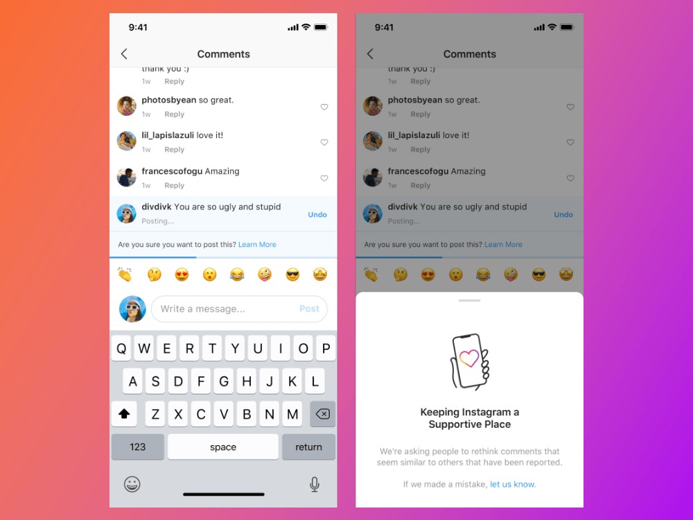 instagram in cevrimici zorbalik karsiti yeni ozellikleri - instagram hesabinizi daha guvenli hale getirecek yeni ozellik log