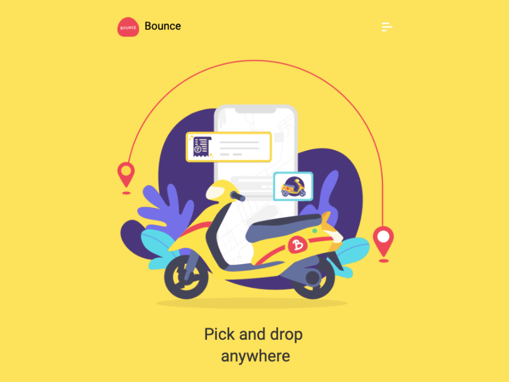 Scooter motosiklet kiralama girişimi Bounce, 150 milyon dolar yatırım aldı