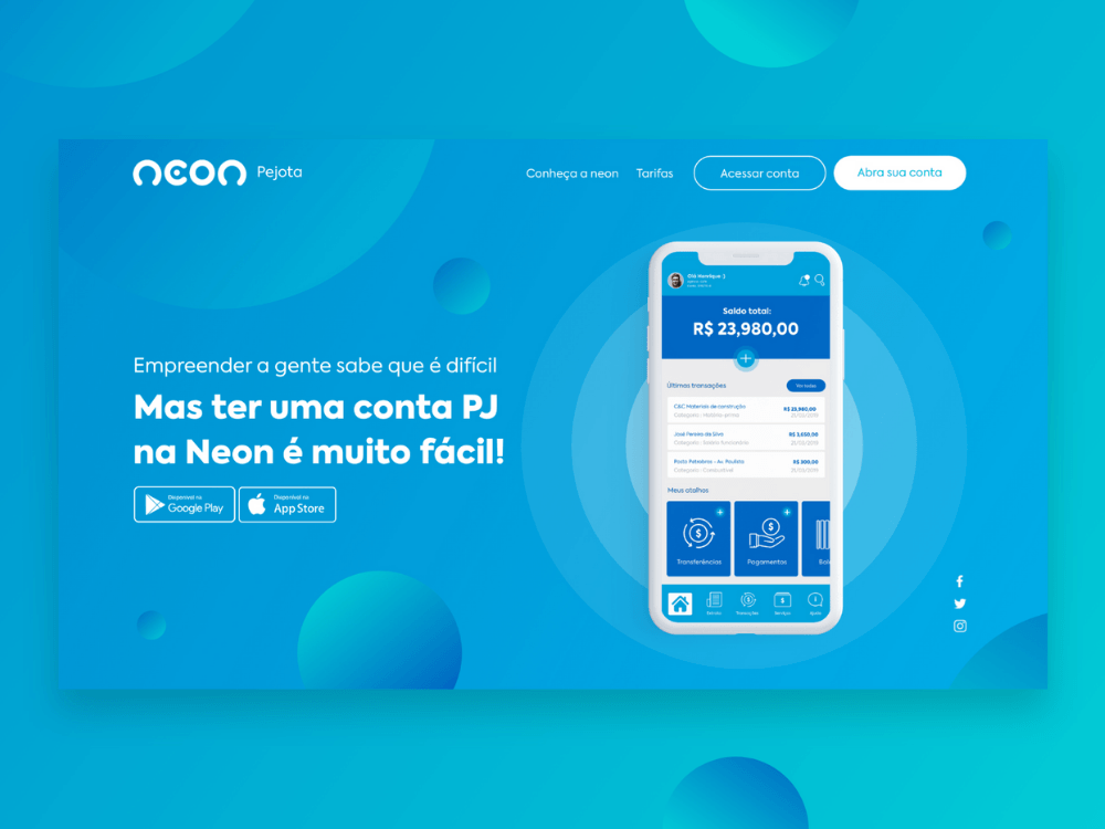 Brezilya merkezli dijital banka girişimi Neon, 94 milyon dolar yatırım aldı