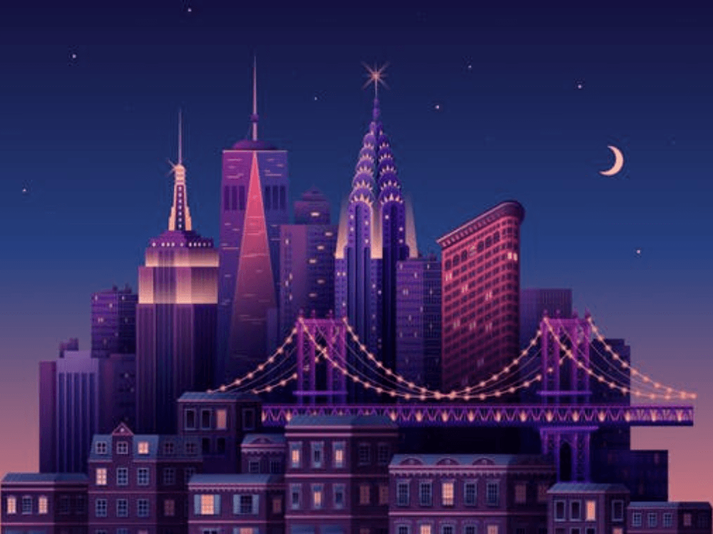 City Kit: Tasarım kütüphanesi StartupMilk'ten ücretsiz 15 şehir illüstrasyonu