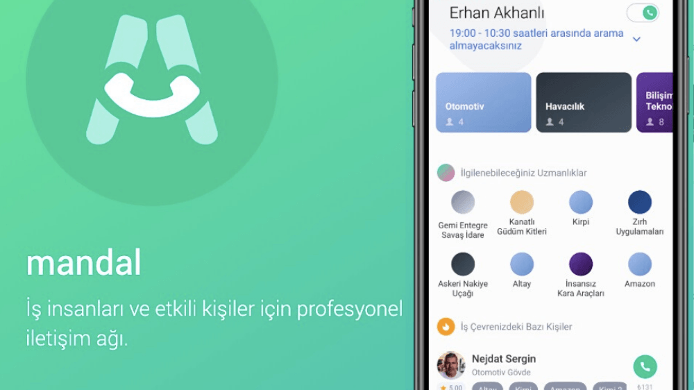 Profesyonel iletişim ağı: Mandal