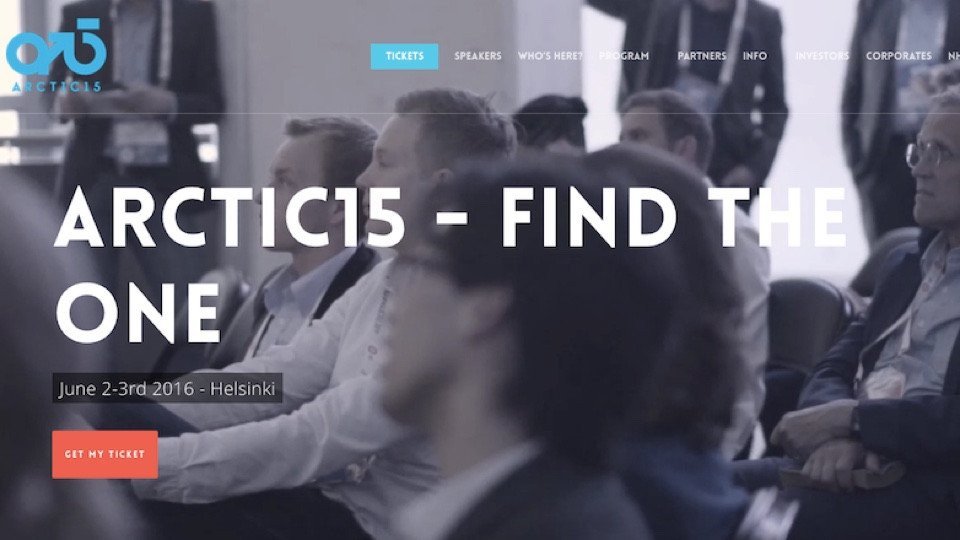 Arctic15 girişimcilik konferansı 2-3 Haziran tarihlerinde Helsinki'de düzenlenecek [İndirim Kodu]
