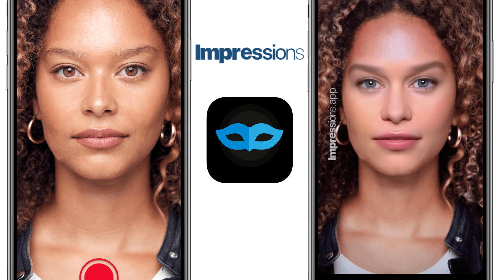 Mobil deepfake uygulaması: Impressions