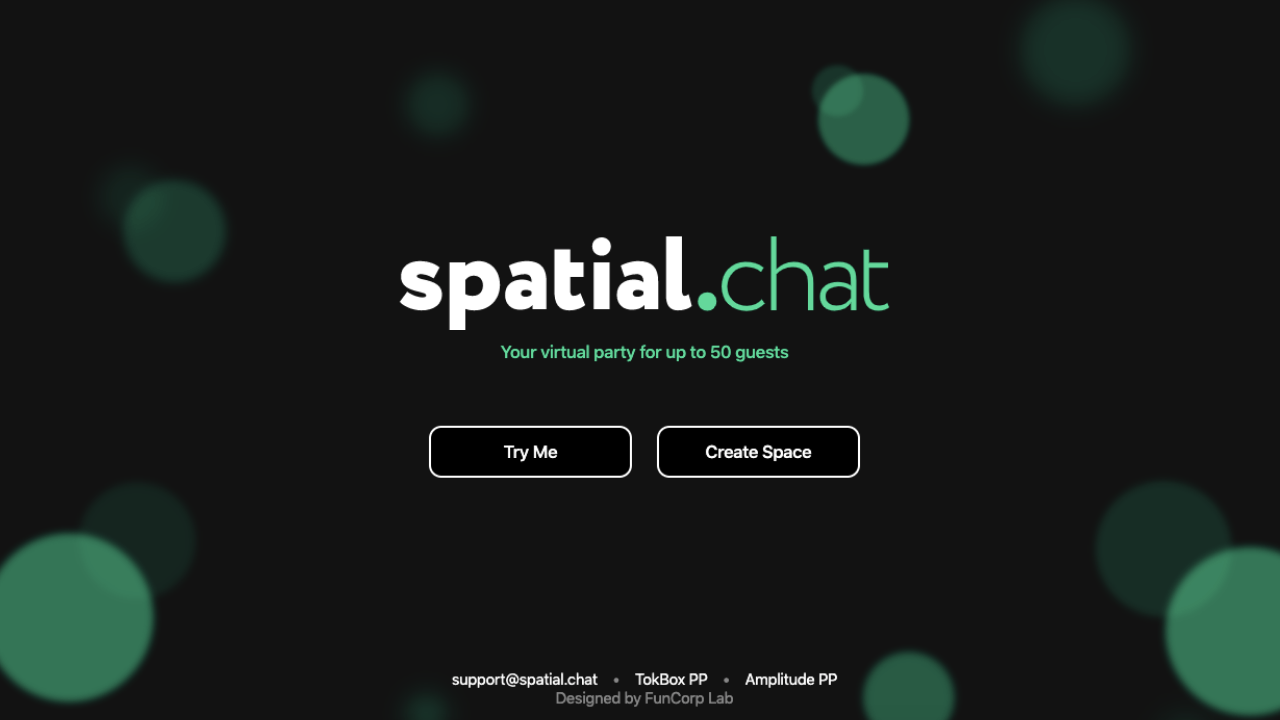 50 kişinin katılabileceği sanal parti uygulaması: SpatialChat