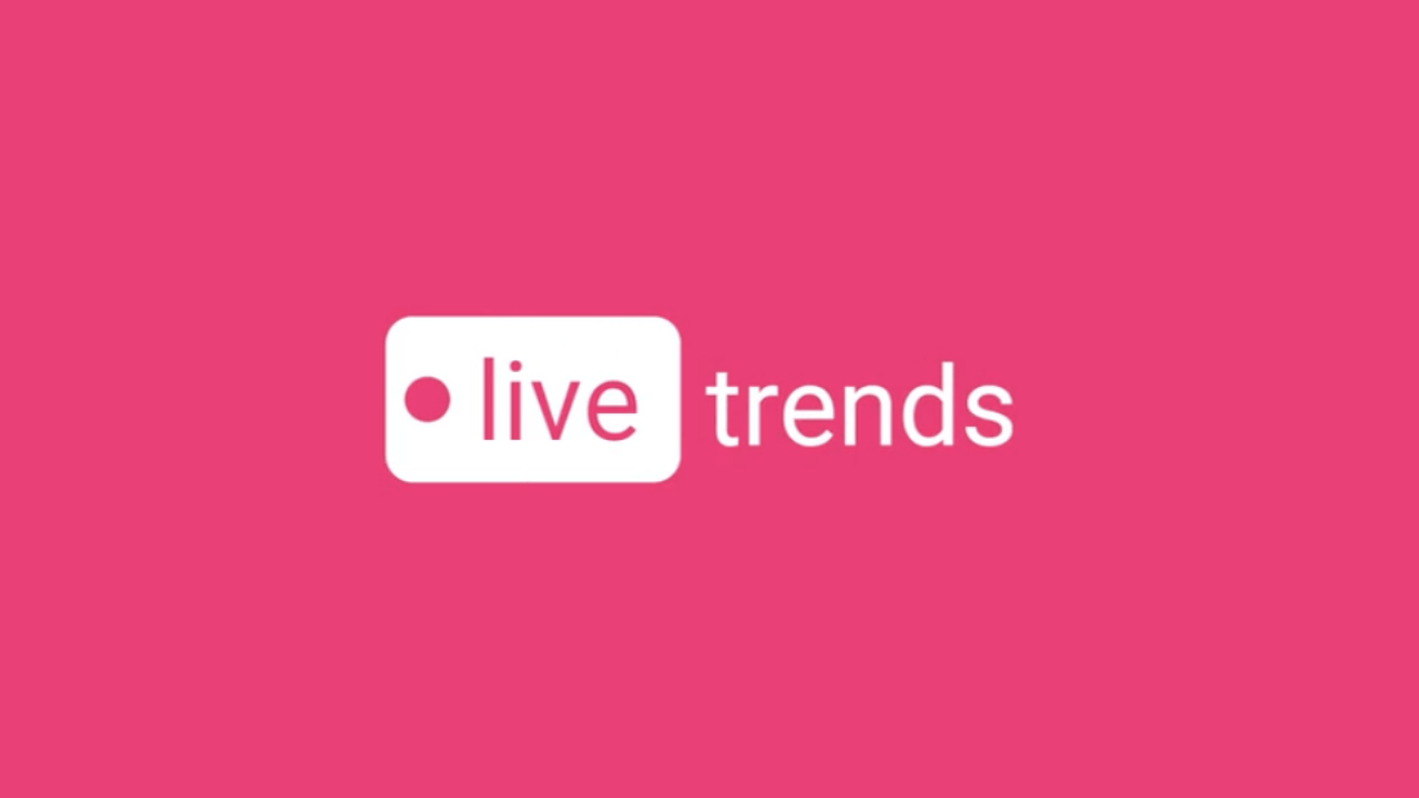 Live trend tracking tool from Monitera: LiveTrends.io