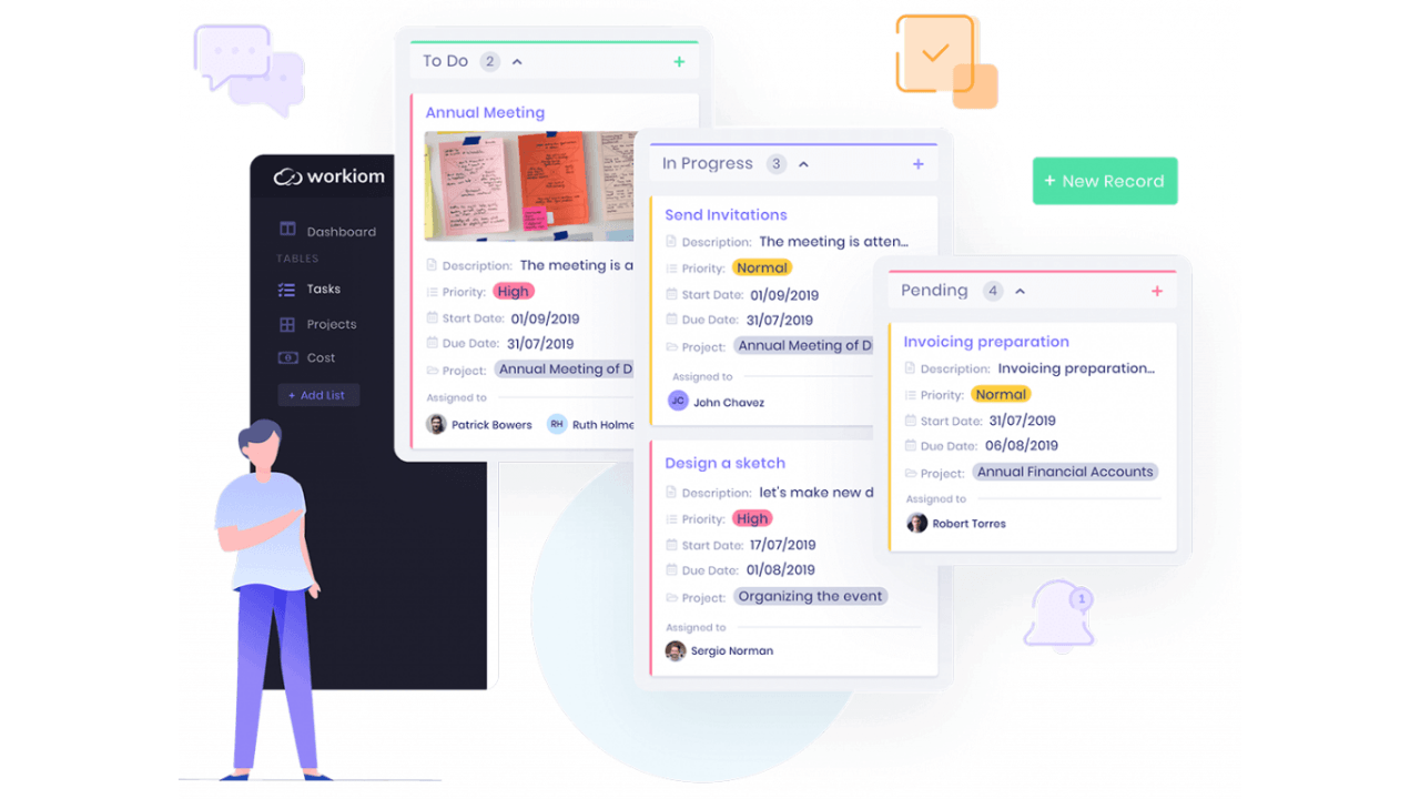 Tüm şirket verilerinizi ve ekibinizi bir arada yönetebileceğiniz SaaS platformu: Workiom
