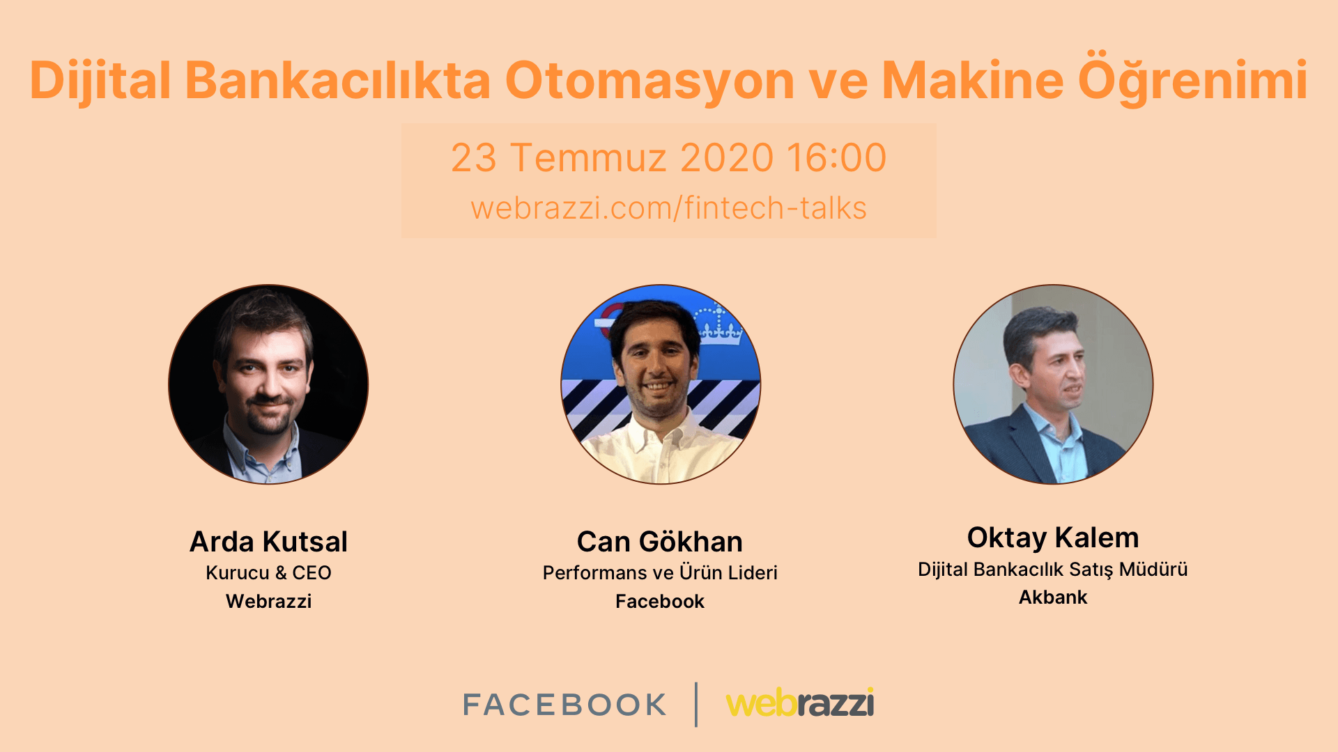 Fintech Talks'ta bu hafta, dijital bankacılıkta otomasyon ve makine öğrenimi gündemimizde olacak