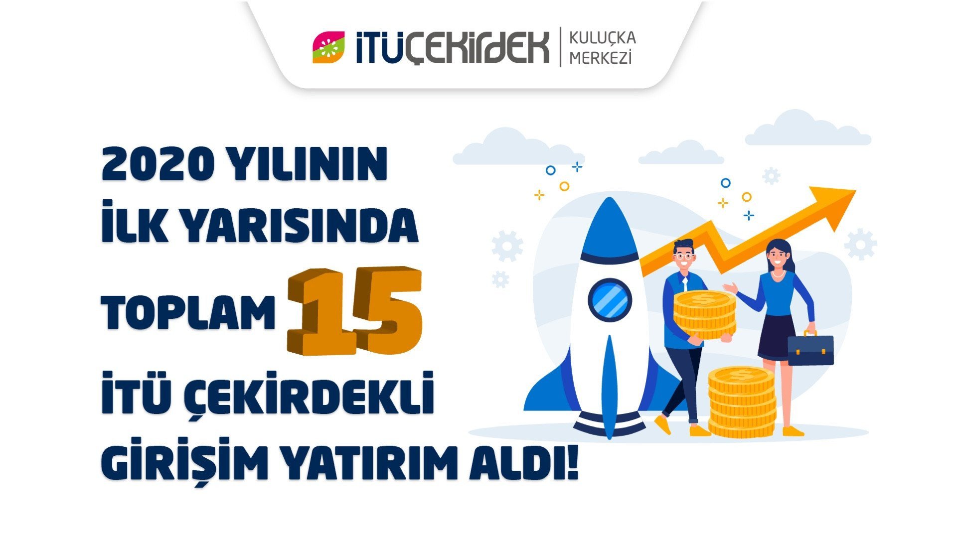 15 İTÜ Çekirdek girişimi 2020'nin ilk yarısında toplam 20 milyon TL'den fazla yatırım aldı