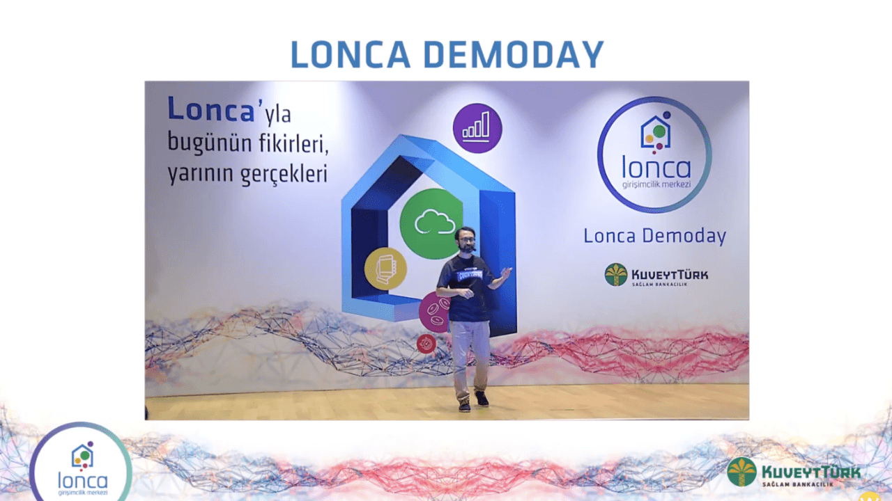 Lonca Girişimcilik Merkezi'nin beşinci dönem Demo Day'inde sunum yapan girişimler
