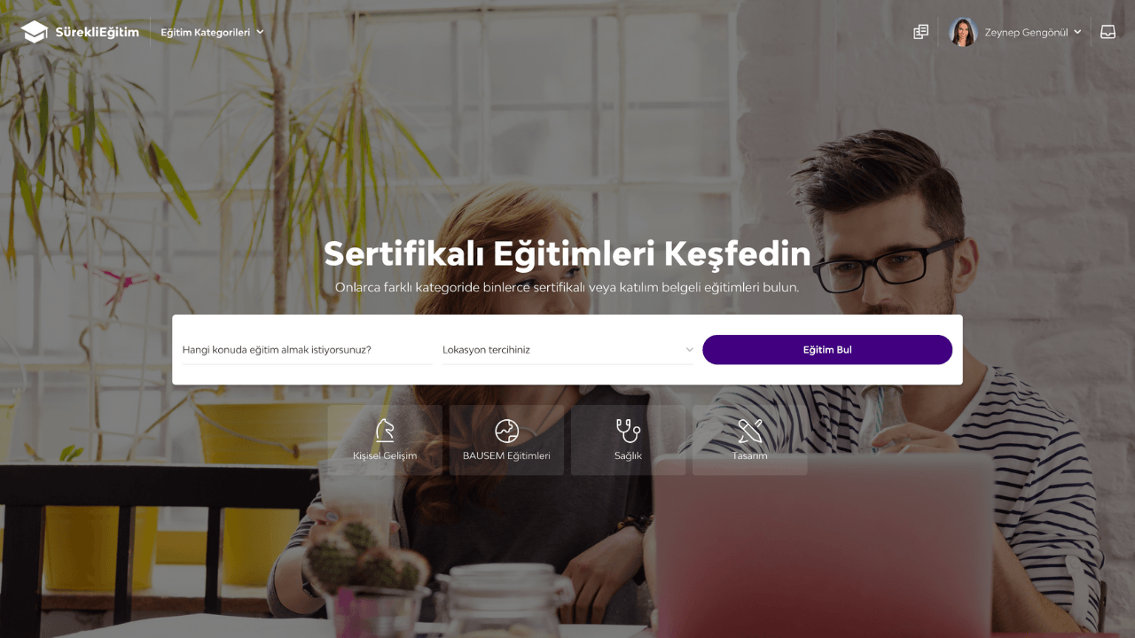 Sürekli eğitim merkezleri için pazar yeri: SürekliEğitim.com