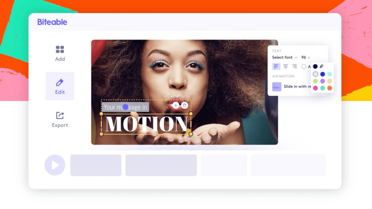 Şablon tabanlı video oluşturma platformu Biteable, 7 milyon dolar yatırım aldı