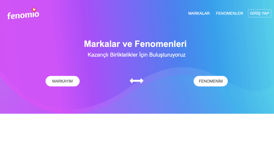 Fenomio: Markalara farklı iş modelleri sunan fenomen pazarlama platformu