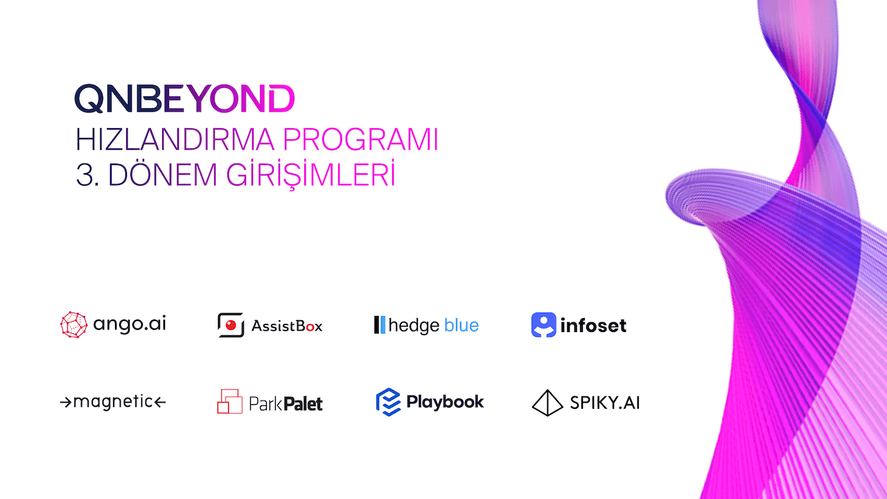 QNBEYOND'un üçüncü dönemine seçilen 8 girişim belli oldu