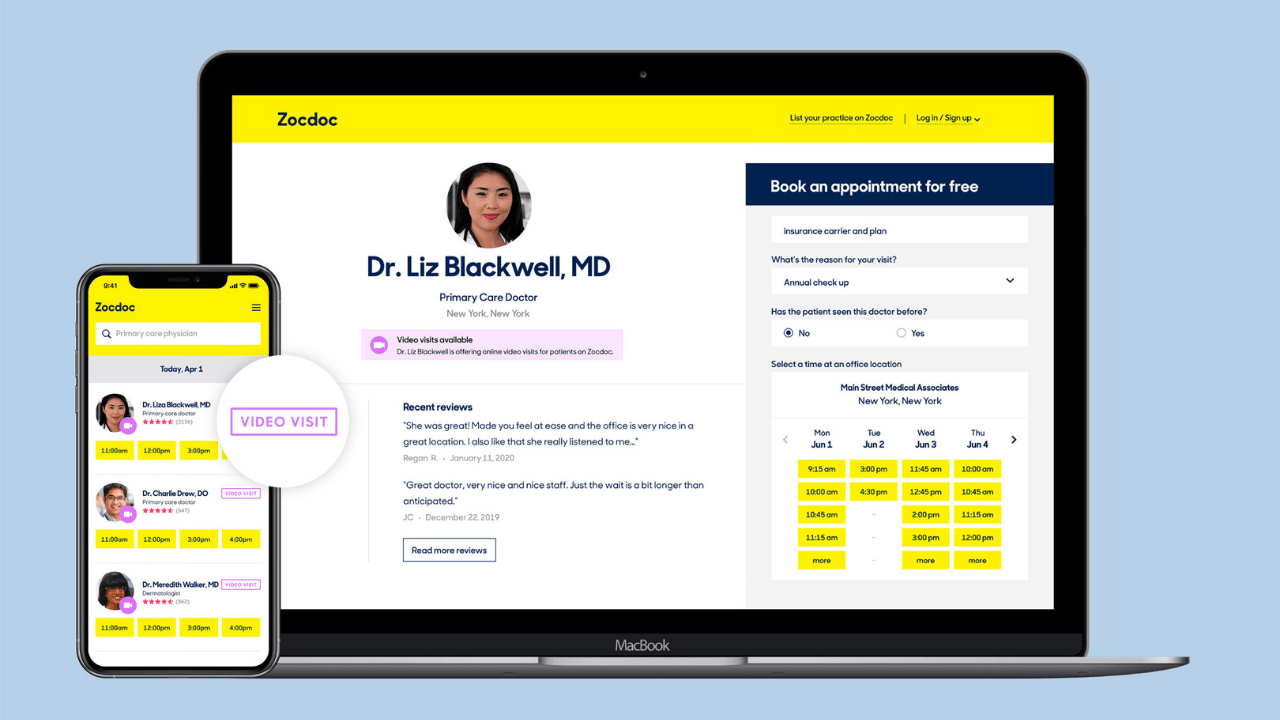 Sağlık teknolojilerine odaklanan Zocdoc, 150 milyon dolar yatırım aldı