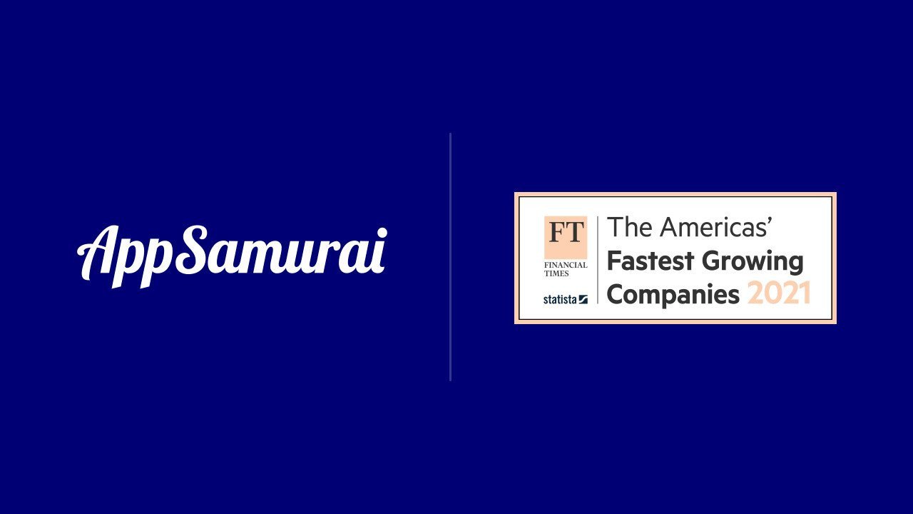 Büyüme hızı ile dikkat çeken App Samurai, Amerika kıtasının en hızlı büyüyen şirketlerinden biri oldu