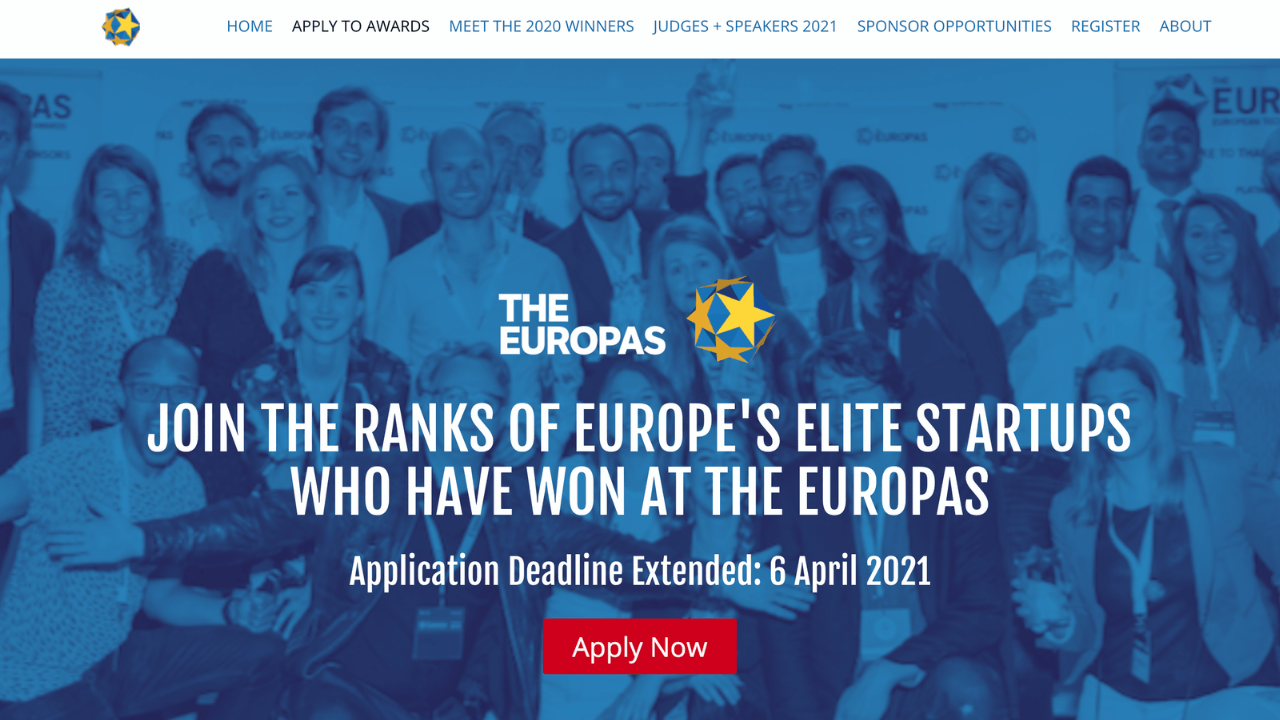 The Europas ödüllerine başvurmak için son gün