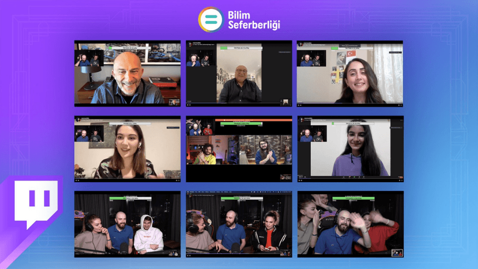Twitch Fenomenleri, YGA'nın desteğiyle 23 Nisan'da 2 bin çocuğu bilimle buluşturdu