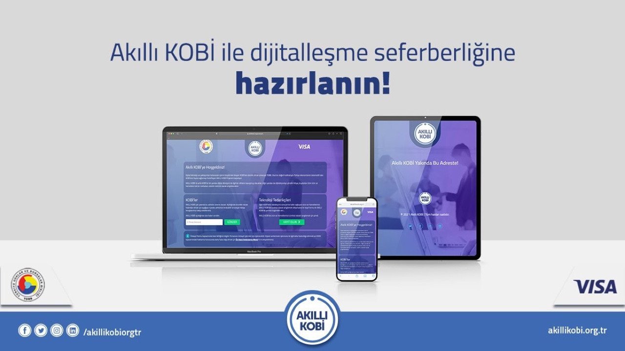 Akıllı KOBİ: TOBB ve Visa'dan KOBİ'nin dijitalleşmesi için pazaryeri