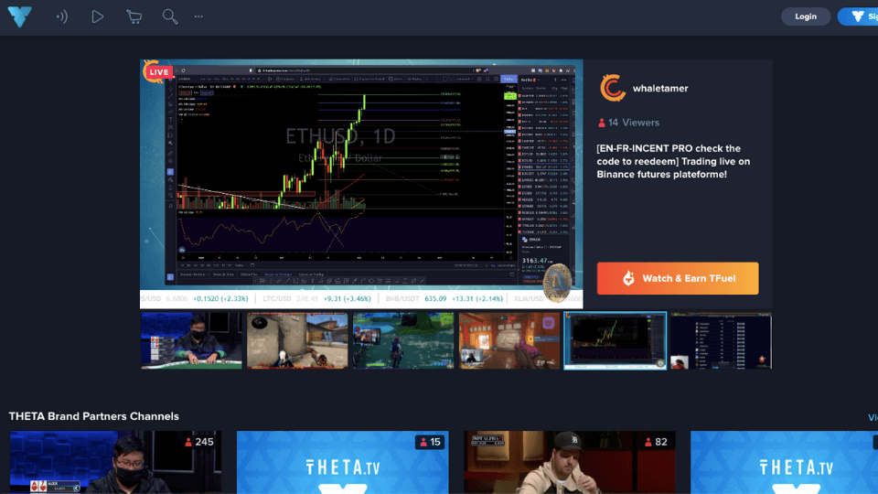 THETA.tv: İzleyicilere ve yayıncılara kripto para kazandıran sosyal ağ