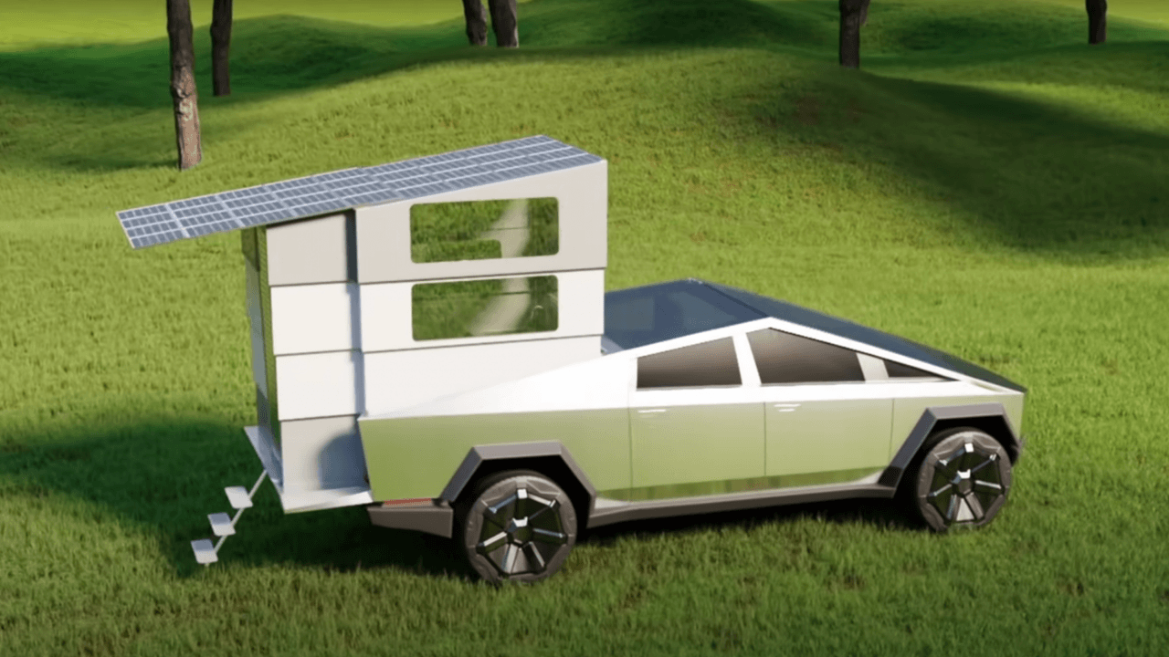 Cybertruck'ı küçük bir eve dönüştüren CyberLandr, 80 milyon dolarlık ön sipariş aldı