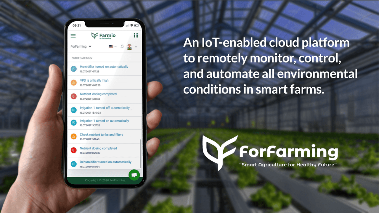 Akıllı tarım teknolojileri girişimi ForFarming, 3.2 milyon dolar değerleme üzerinden 450 bin dolar yatırım aldı