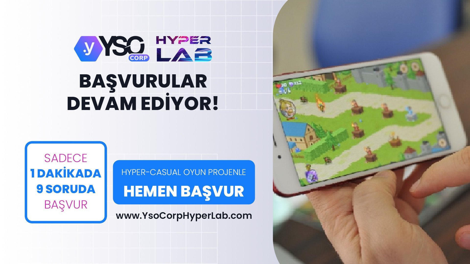 Oyun dünyasına uzanan en kısa yol: YSO Corp Hyper Lab