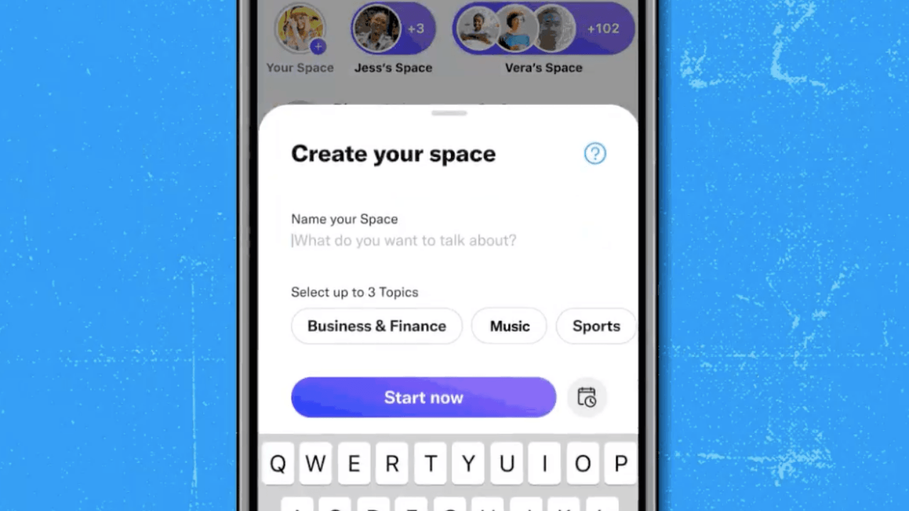 Twitter, artık herkesin Spaces odası oluşturmasına izin veriyor