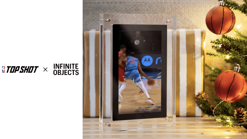 NBA Top Shot NFTleri fiziksel olarak sergilenebilecek
