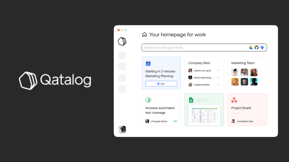 Qatalog: İş akışında kullandığınız Slack, Jira ve GitHub gibi araçları tek bir alanda topluyor