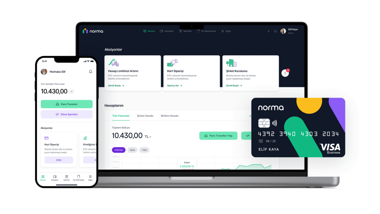 Küçük işletmelere ve freelance çalışanlara özel yerli finans platformu Norma, 2 milyon dolar yatırım aldı