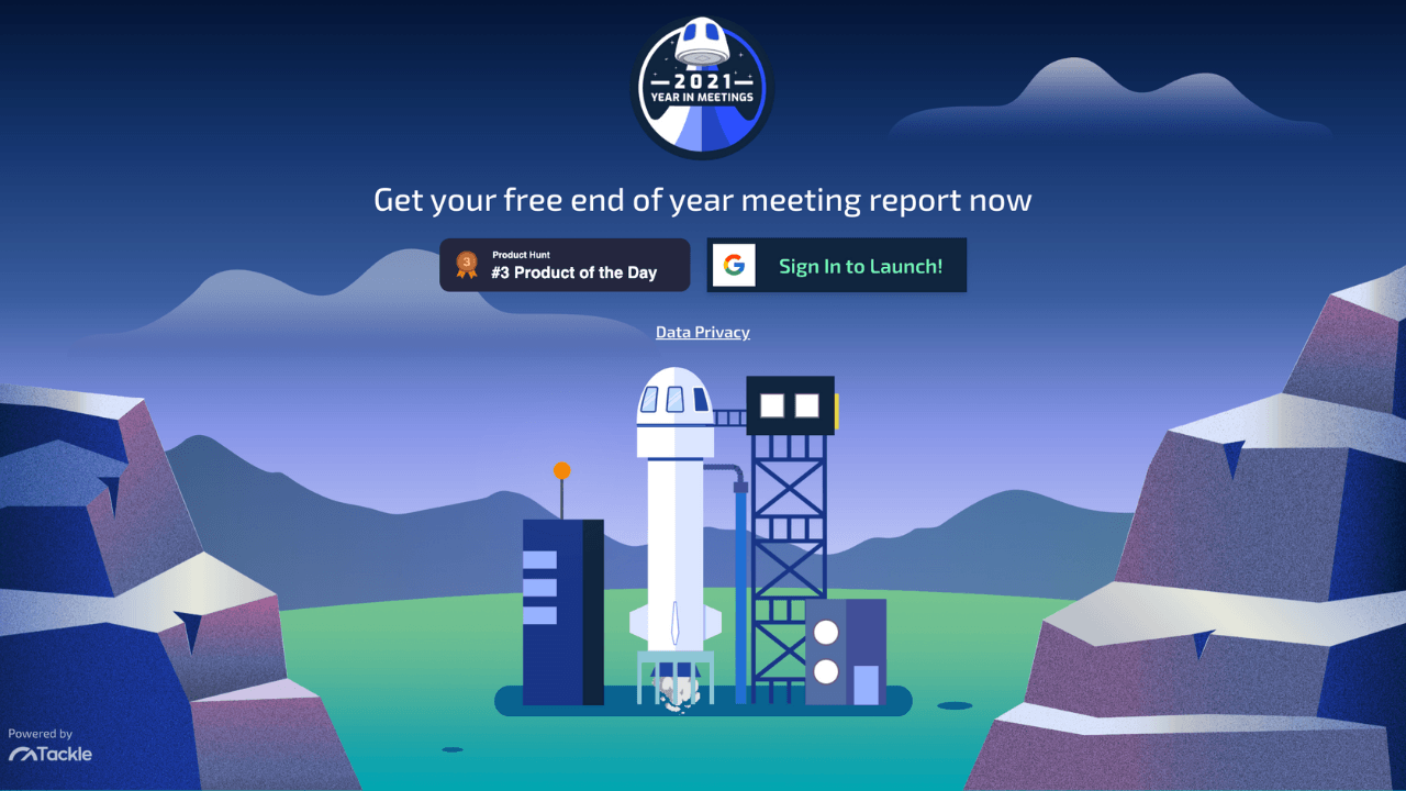 Yıl sonu özeti sevenler için kullanışlı bir servis: 2021 yılında kaç saat online toplantı yaptınız?