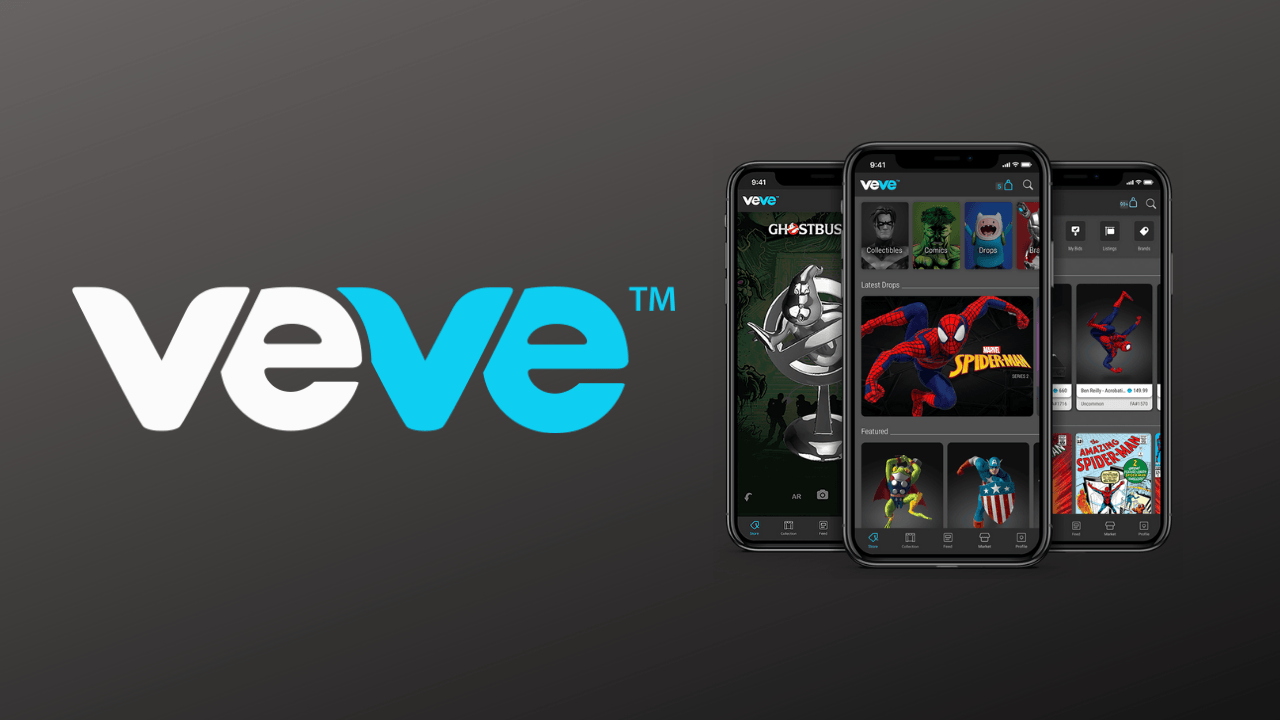 Lisanslı dijital koleksiyon ürünleri için pazar yeri: VeVe