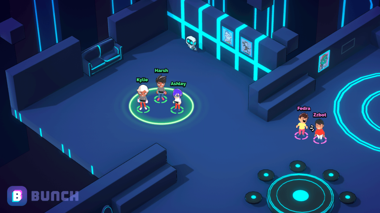 Bunch, yeni versiyonu Bunch 2.0 ile birlikte metaverse platformuna dönüştü