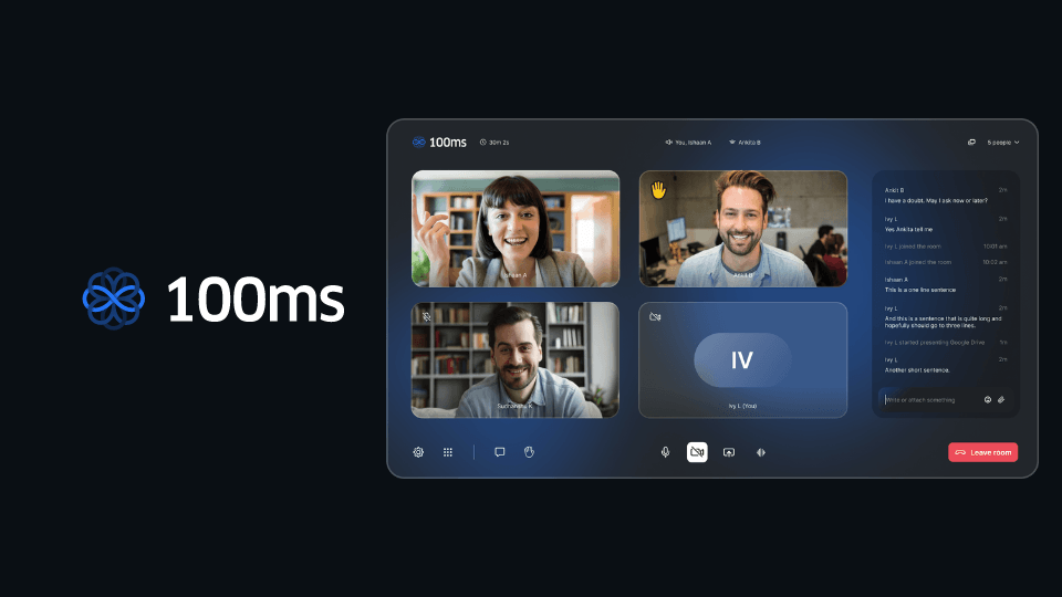 Canlı yayın altyapısı sunan 100ms, 20 milyon dolar yatırım aldı