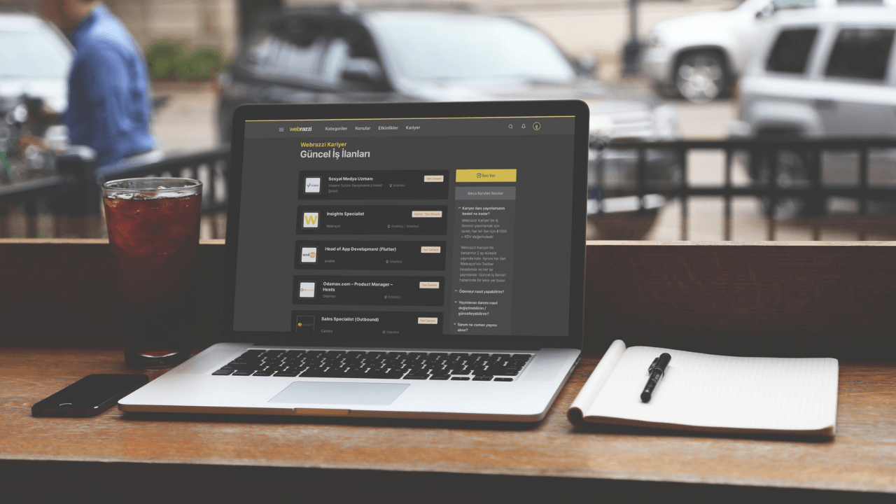 Webrazzi Kariyer'deki güncel iş ilanları - Mart 2022