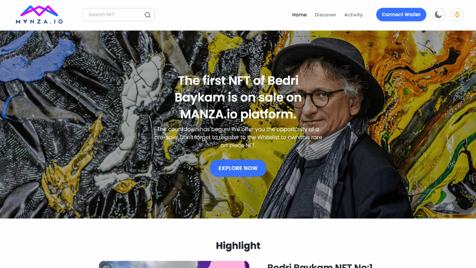 NFT odaklı yeni nesil yaratıcı ekosistemi: Manza.io