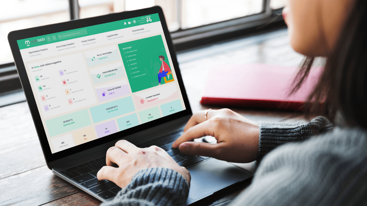 Kiralama sürecinin her adımını kolayca yönetebilmeyi sağlayan platform: Mülk Takibi